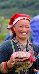 Femme Dzao nord Vietnam